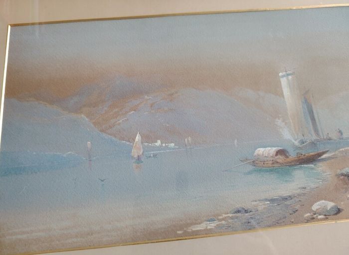 TL Rowbotham watercolour 1864