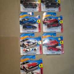2026 Hot Wheels Ferrari Set of 7: SF90 Stradale, F40, 365, Dino, 12Cilindri