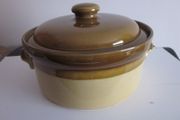 TG Green "Granville" Stoneware Glazed Lidded Dish