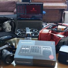 Camera Equipment, Sony FX30 (little used), DJI Osmo 3 Creator Kit, Fluid Head Tripod x 2, Nat Geo Mono Pod, Camera Flash Unit,