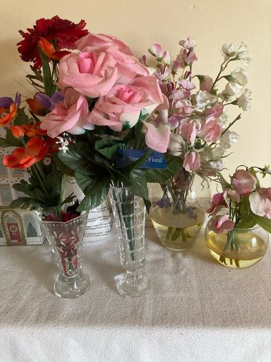 A collection of Artificial Flowers .