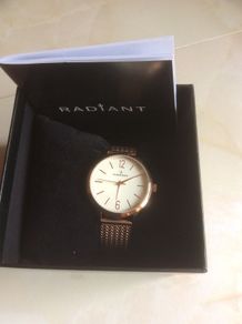 New rose gold watch