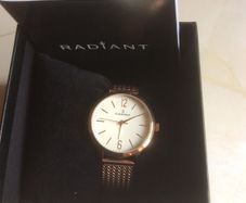 New rose gold watch