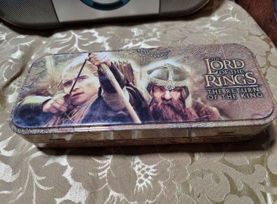 Lord of the Rings Return of the King tin pencilcase