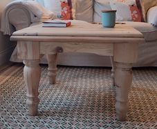 Antique style coffee table