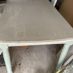 Solid pine dining table