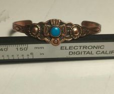 Children's Native American Thunderbird Copper torc