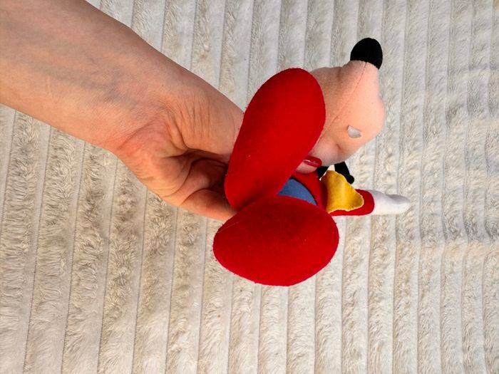 Playskool Disney Goofy approx. 10" (with hat) Plush Vintage Used Please see photos