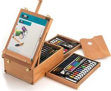All Media Easel Artist Set 104 Piece (FREE POSTAGE)