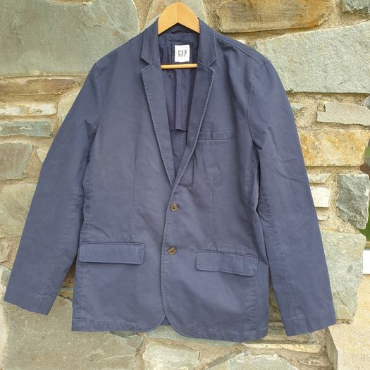 GAP blue cotton jacket blazer size medium