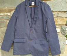 GAP blue cotton jacket blazer size medium