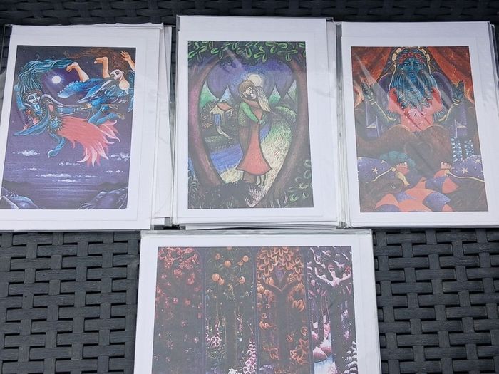 Lovely Artwork Cards with Envelopes