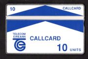 1989 Ireland 10 unit Galway Trial (Landis &amp; Gyr) Call card.
