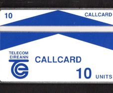 1989 Ireland 10 unit Galway Trial (Landis & Gyr) Call card.