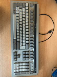 WYSE Vintage Mechanical Keyboard | Cherry MX blue | USB Converter!
