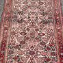 Pretty Vintage Persian Malayer Hand knotted Runner Wool Rug Image 5