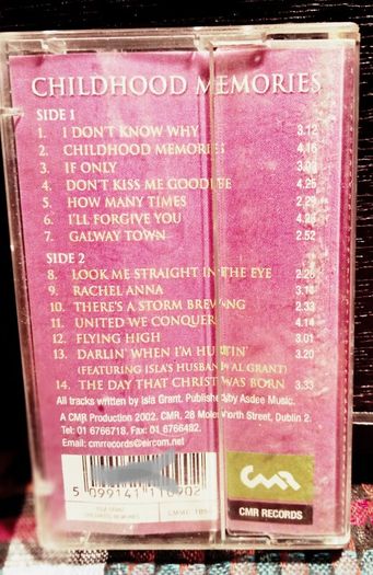 2002. Isla Grant Childhood Memories. Cassette Tape.