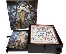Ghost - Impera Wooden Labyrinth Box with Solar Flare vinyl
