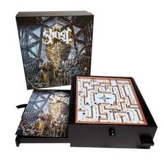Ghost - Impera Wooden Labyrinth Box with Solar Flare vinyl