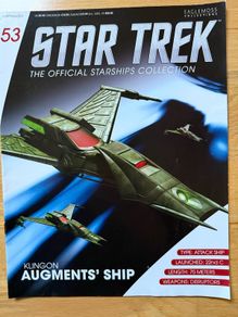 Star Trek The Official Starships Collection Issue 53 Klingon Augments Ship