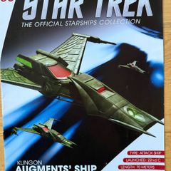 Star Trek The Official Starships Collection Issue 53 Klingon Augments Ship