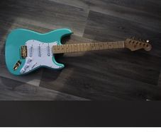 PRICE DROP Hand built Strat nitro cellulose finish one off hand made