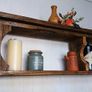 Rustic Cubby Box Floating Shelf / Display Image 7