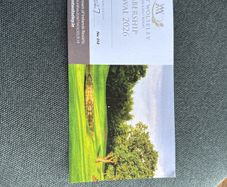 Mount Wolseley Golf Club 4 ball voucher