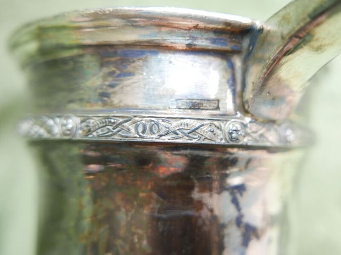 Vintage "A B & S" -Atkin Brothers & Sons, Silver-Plated Mug 1853s