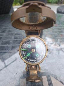 Vintage Brass pocket Compass
