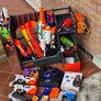 Nerf Elite Guns Rack With All Equipments Image 5