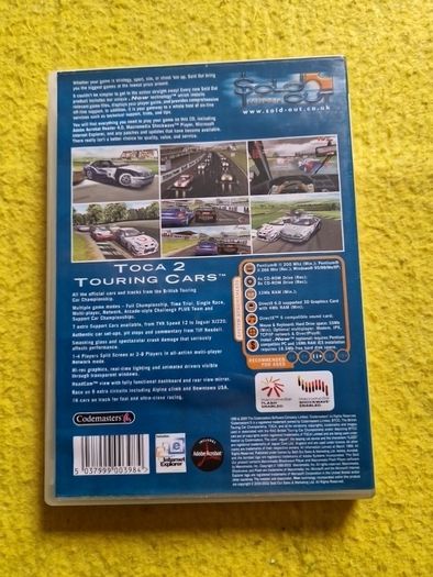 Toca Touring Cars 2 Pc Cd Rom Games Original