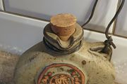 Vintage Trema Pottery Brandy flask