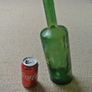 Very Large Leaning Bottle - Very Unusual & Rare Image 3