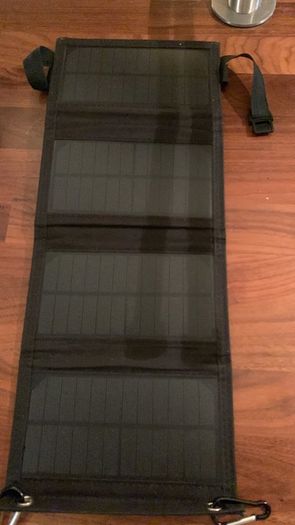 2022New Solar Panel 20W Camping Equipment Portable Solar Chargers Waterproof Camping Supplies Survival Gadgets