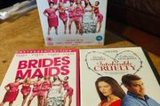 2 Dvds, Bridesmaids, intorelable cruelty.  Great condition.