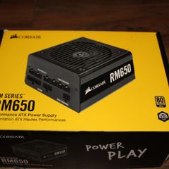 Corsair RM650 80+ Gold Fully Modular Power Supply Unit (PSU)