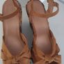 Springfield Tan Wedges Sz 41 - Rrp 49.99 Image 2