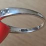 Silver ring size P Image 4