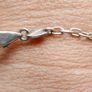 Vintage 925 Sterling Silver charm bracelet with flower charms Image 10