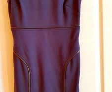 Navy fitted dress, size 10