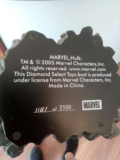 Incredible Hulk mini bust