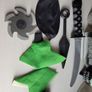 ninja warrior costume with accessories Image 7