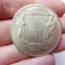 Sterling Silver Vatican City Commemorative Pope Paulus VI Meda Pope Paul VI Anno Santo 1975 commemorative medal Image 4
