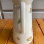 Beautiful Rare Vintage Aynsley Fine Bone China Edwardian kitchen garden - Jug and Wash Bowl Image 6
