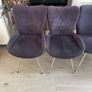 4 dining chairs grey Image 2