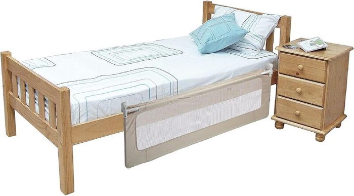 Safetots Extra Wide Bed Rail Natural