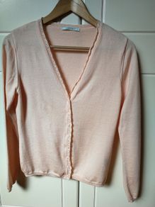 pure wool cardigan