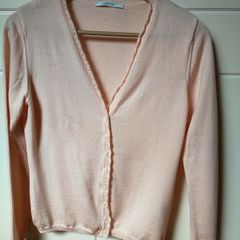 pure wool cardigan