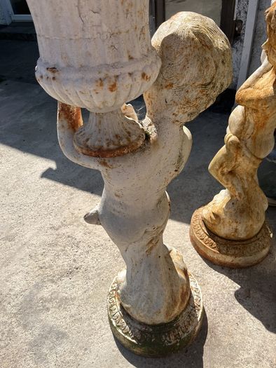 Two cherubs, early Georgian